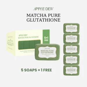 5 Soaps + 1 Free (Matcha Pure Glutathione Soap)